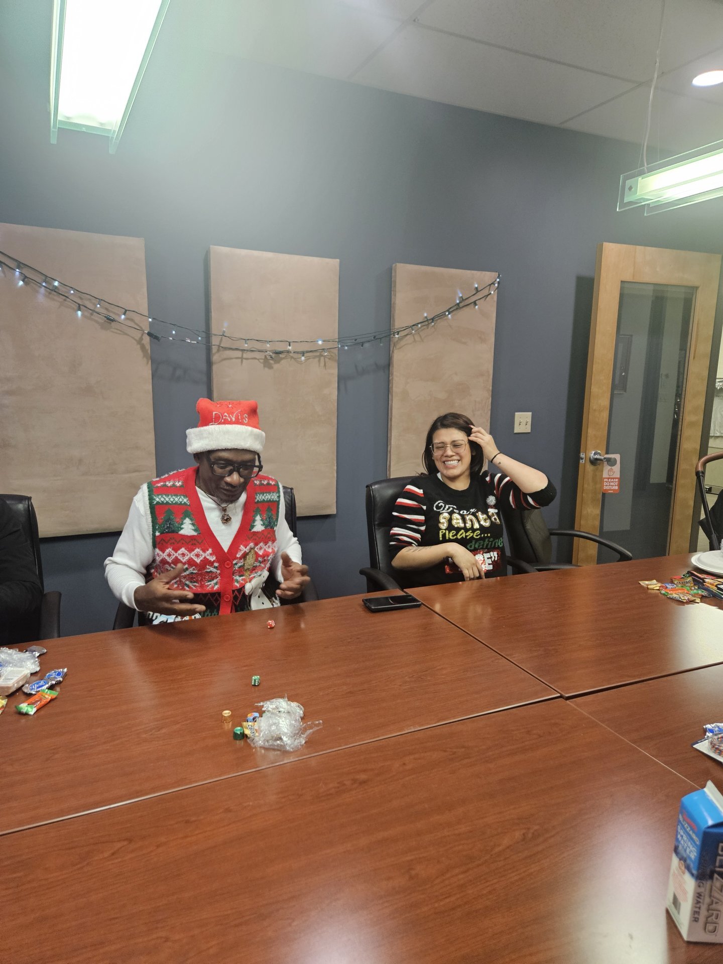 Davis Wilson at an Eversight holiday celebration