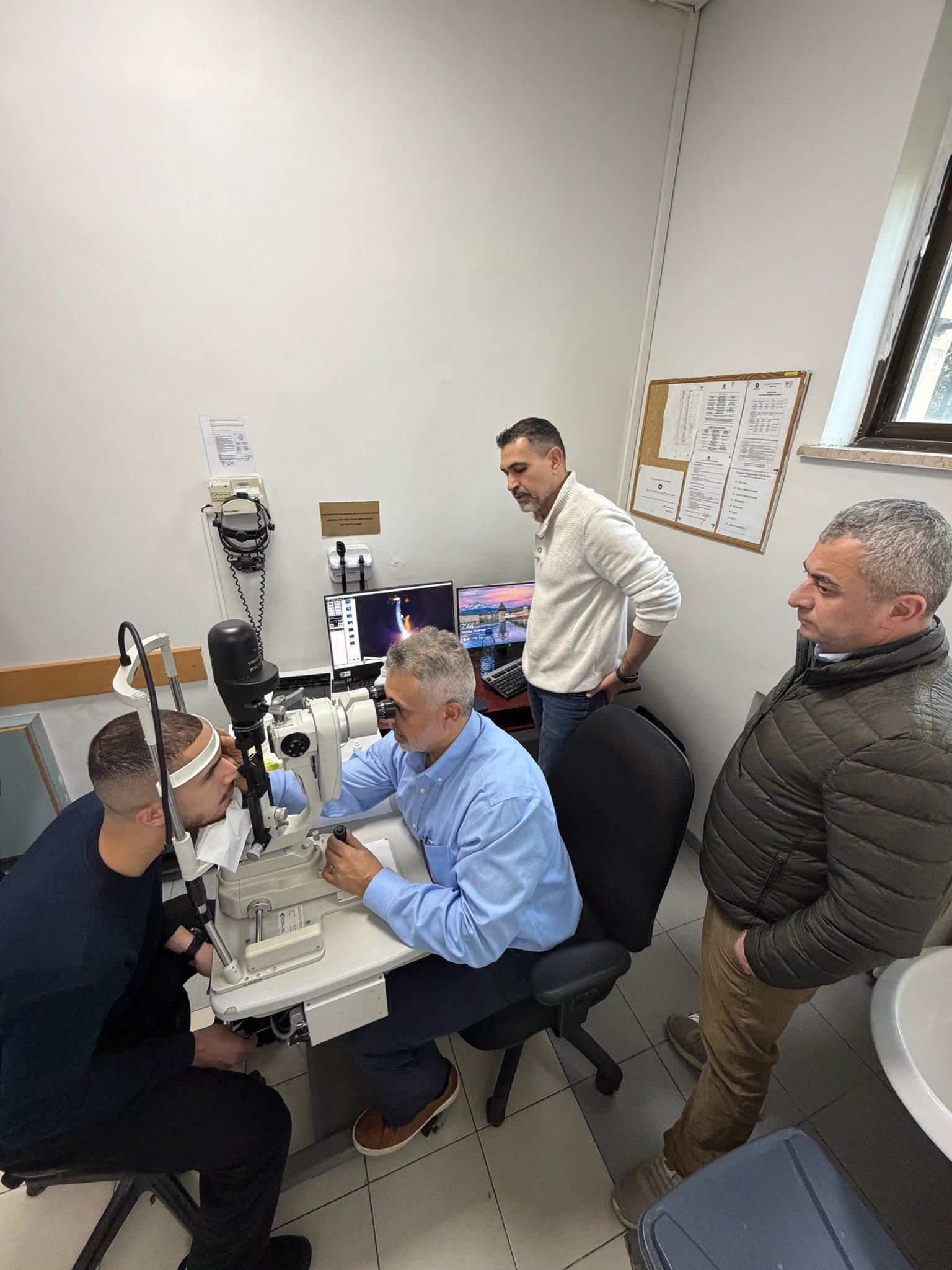 Israel eye exam