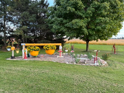 Mindy Memorial garden