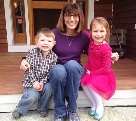 Corneal transplantation saved Barbara Van Dorn’s vision, and today she can see the most important things in life.