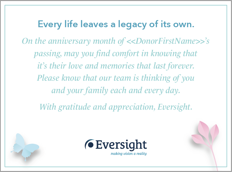 Every life leaves a legacy of its own.