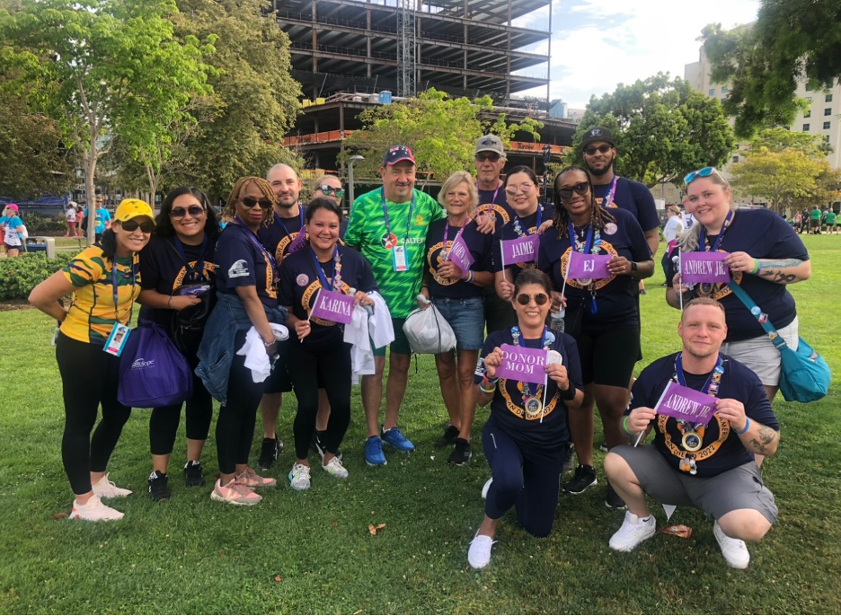 Beach family at the Games