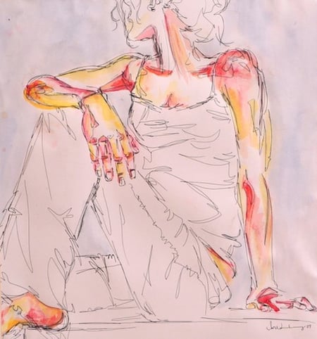 Self portrait of Katie