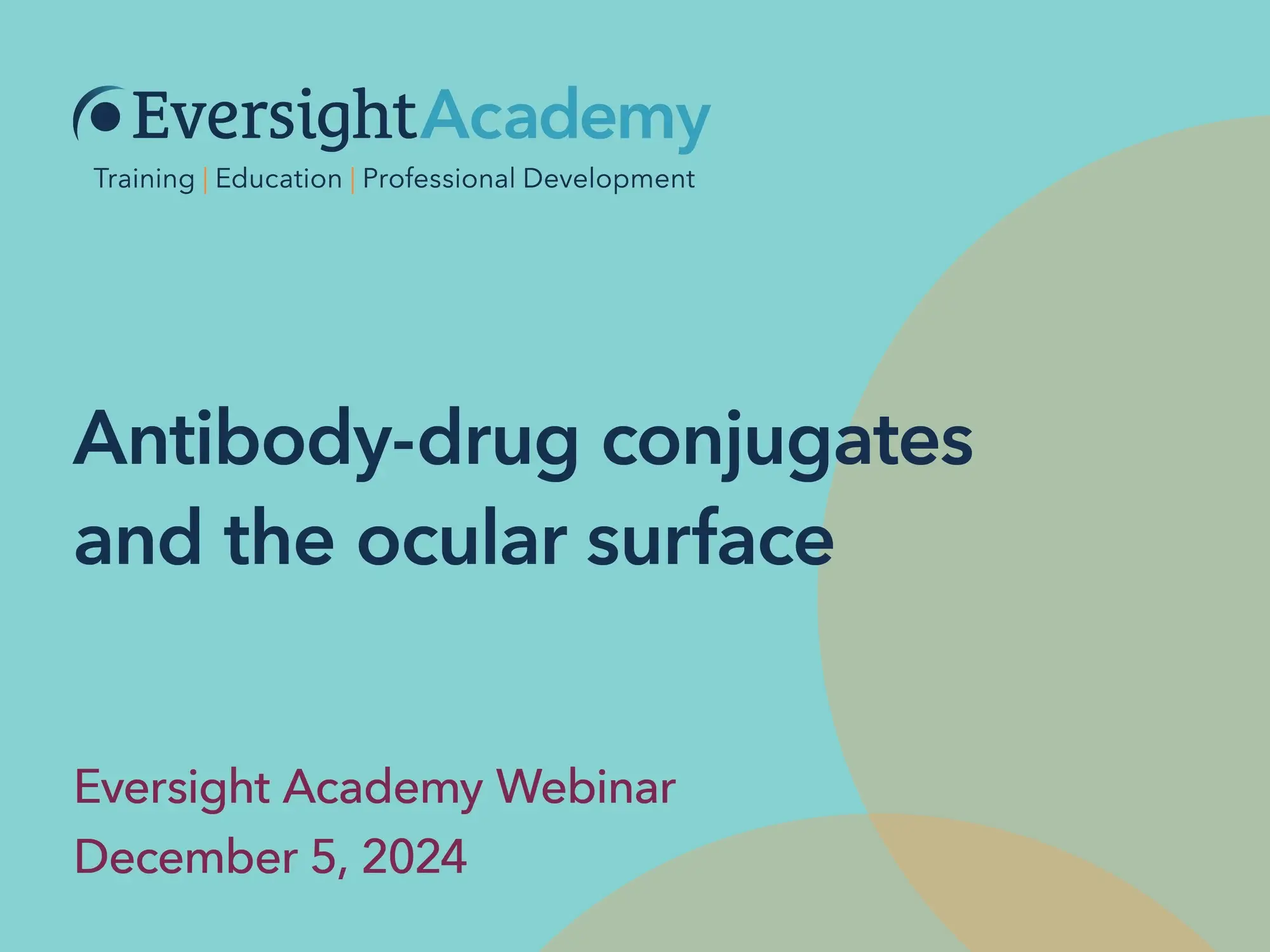 Antibody-drug conjugates and the ocular surface | Webinar recap
