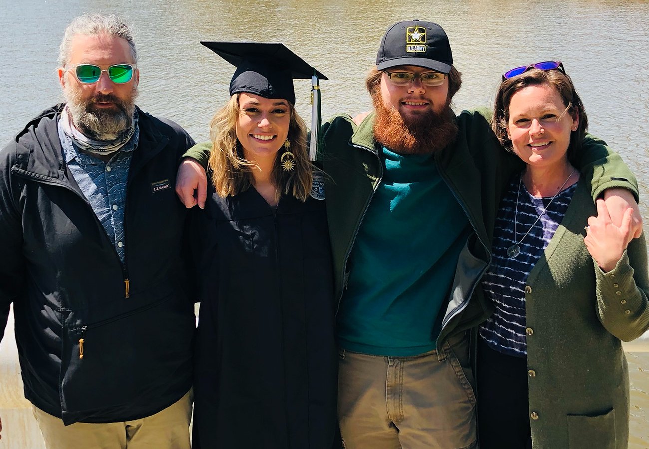 Sierra Bochik and her family