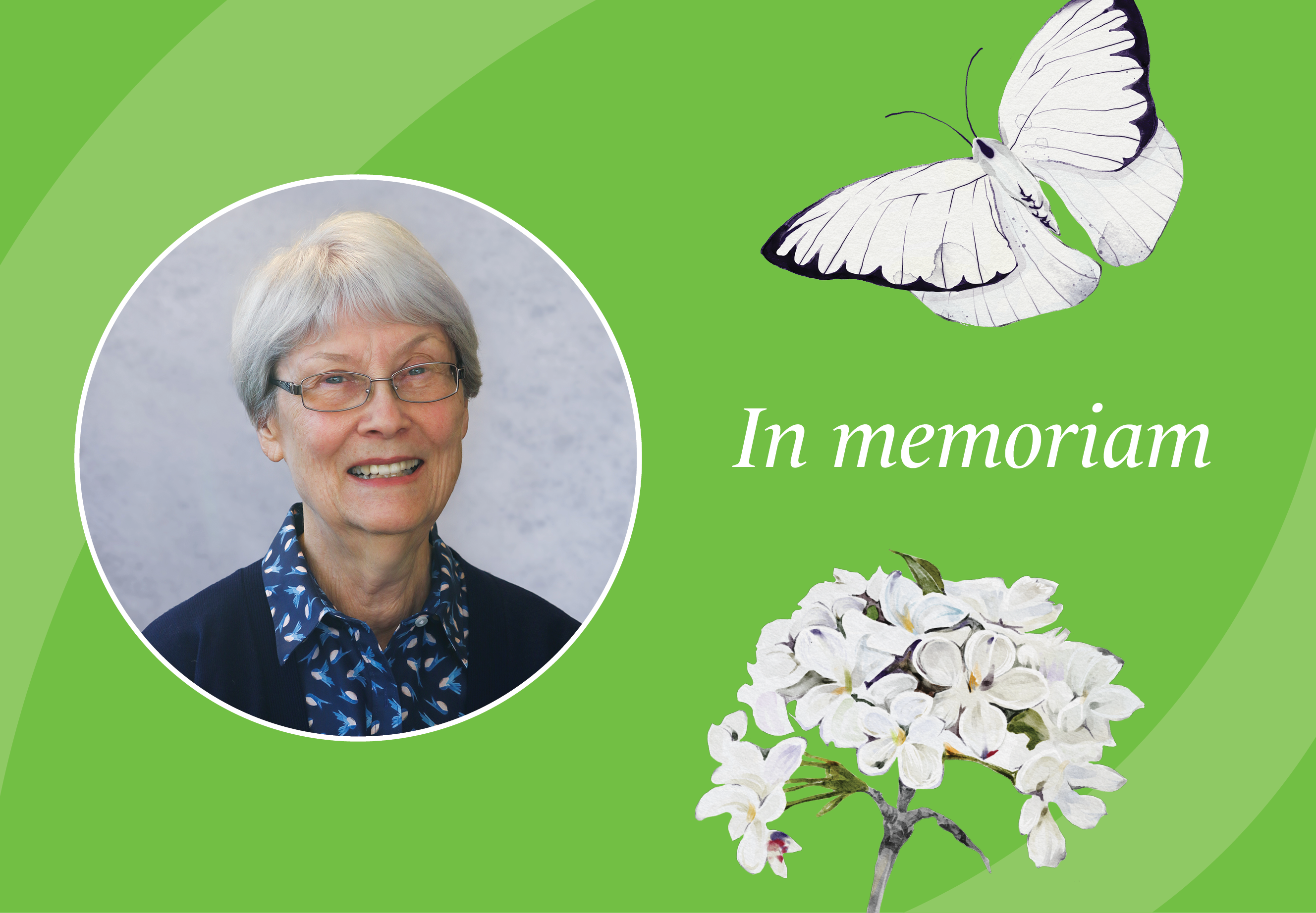 In Memoriam: Florence M. Johnston, MS, Eversight CEO Emerita (1938-2025)